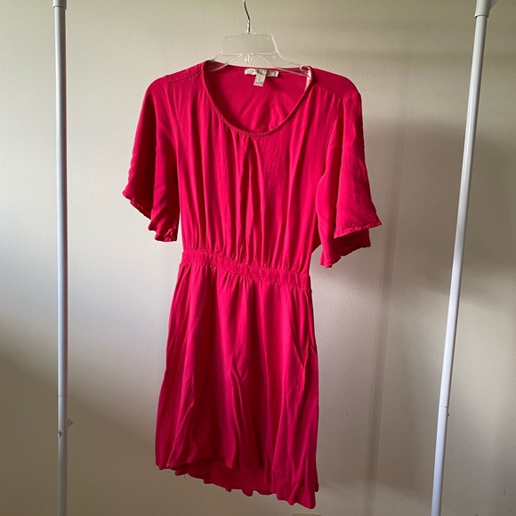 Forever 21 Pink Cut Out Mini Dress XS - Picture 4 of 6